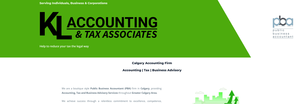KL Accounting & Tax Associates | Public Business Accountants (PBA) cover