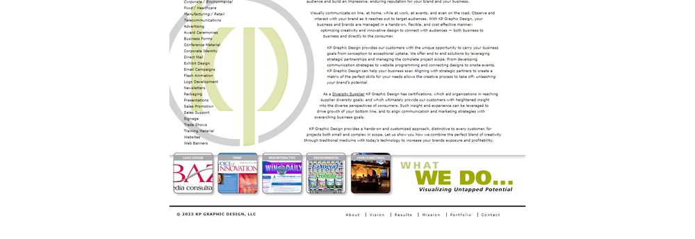 KP Graphic Design cover