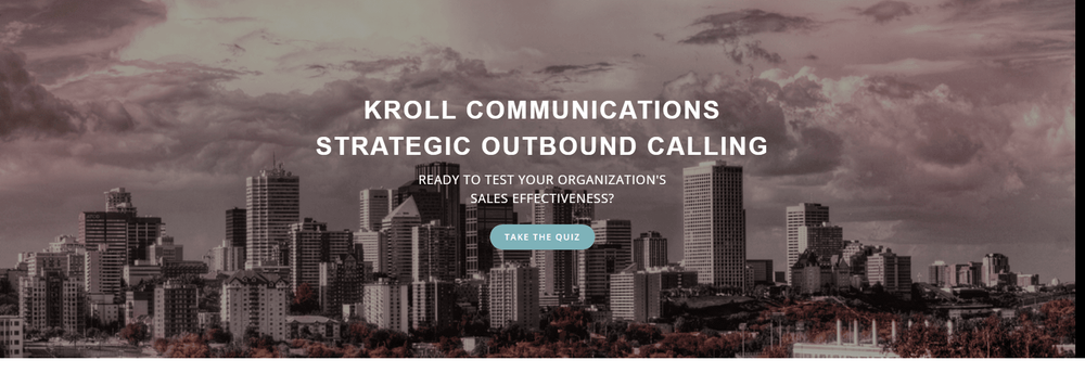 Kroll Communications Inc. cover