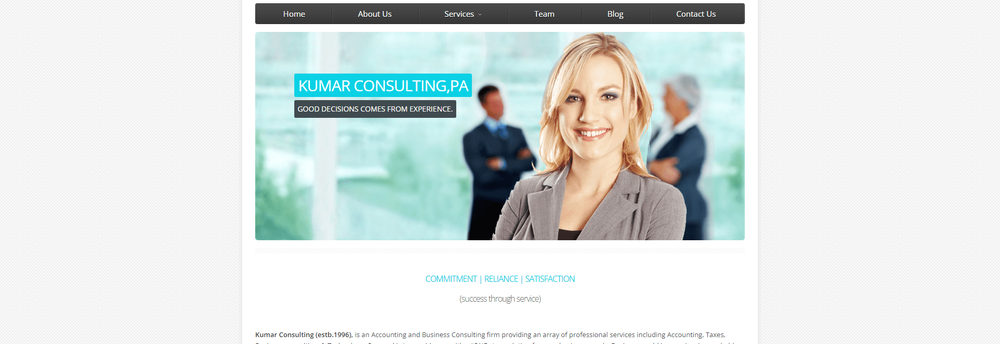 Kumar Consulting cover