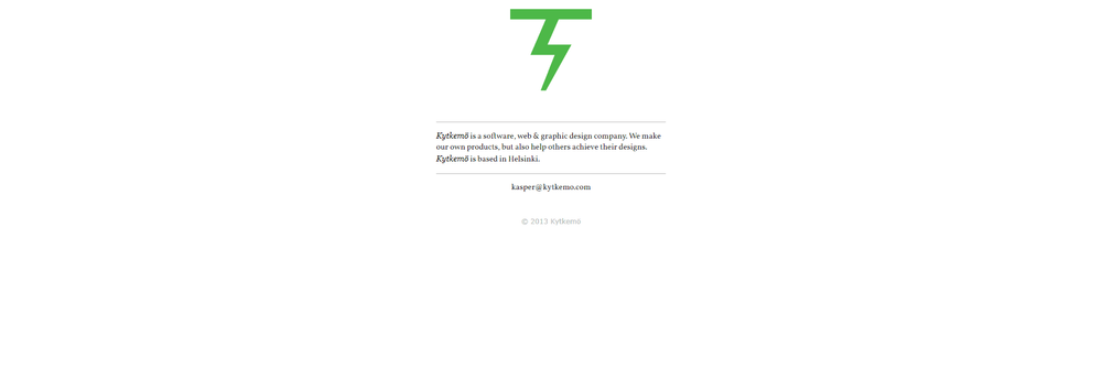 Kytkemö cover
