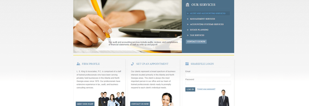 L. S. King & Associates, P.C. cover