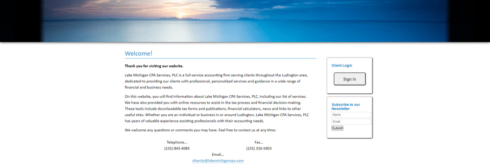 Lake Michigan CPA Services, PLC cover
