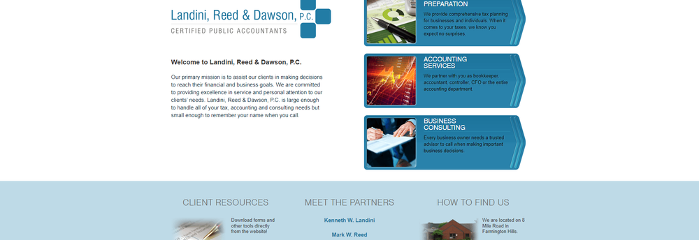 Landini, Reed & Dawson, P.C. cover