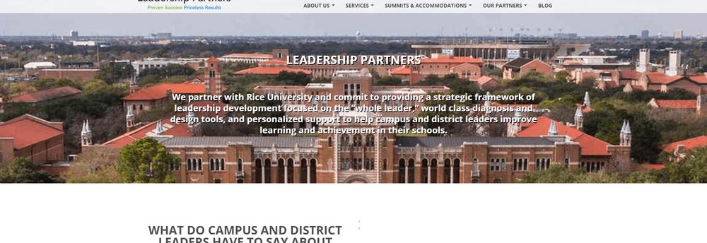 Leadership Partners cover