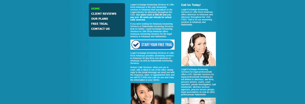 Legal Exchange Answering Services cover