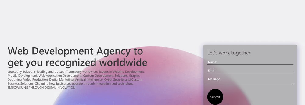 Letscodify Solutions cover