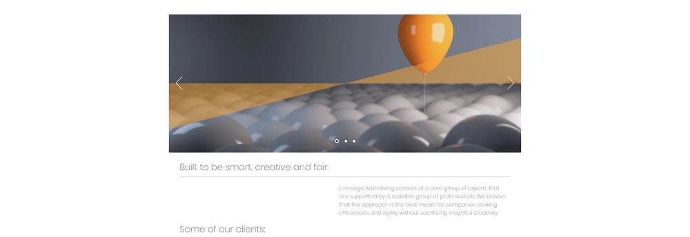 Leverage Advertising Company cover