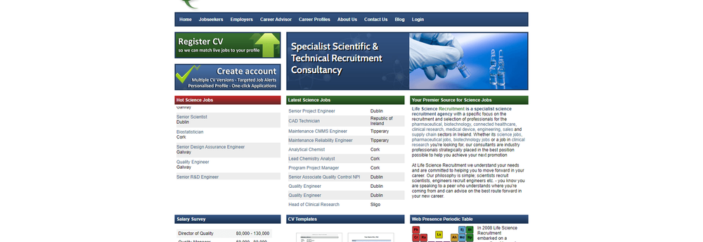 Life Science Recruitment cover