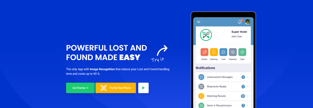 Lost and Found App cover