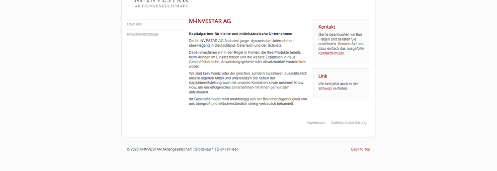 M-Investar cover