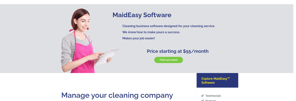 MaidEasy Software cover