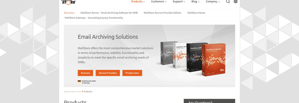 MailStore Server cover