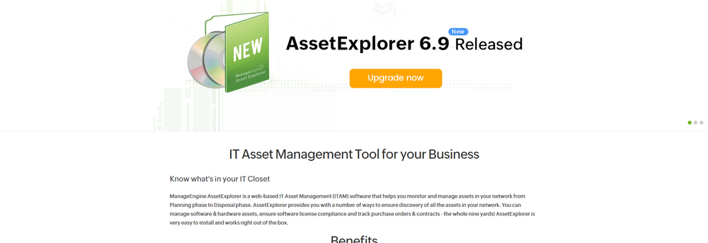 ManageEngine AssetExplorer cover