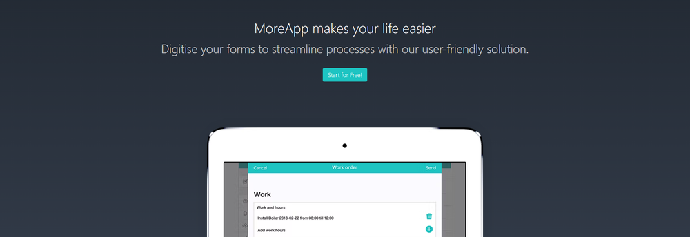 MoreApp Forms cover