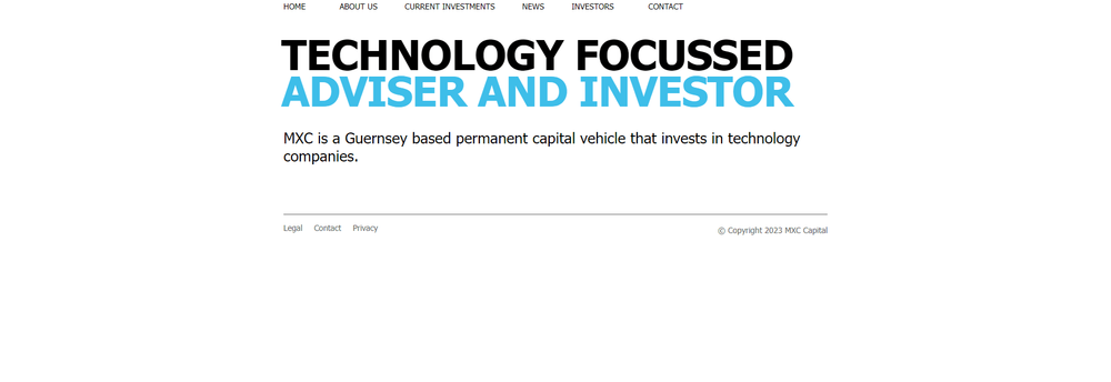 MXC Capital cover