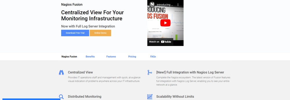 Nagios Fusion cover