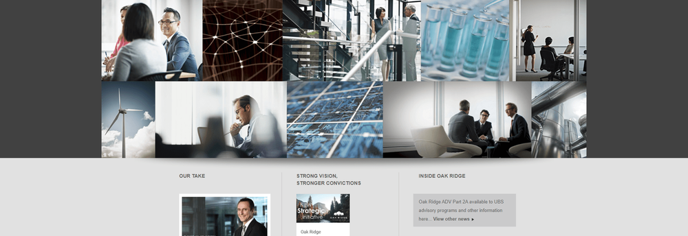 Oak Ridge Investments cover