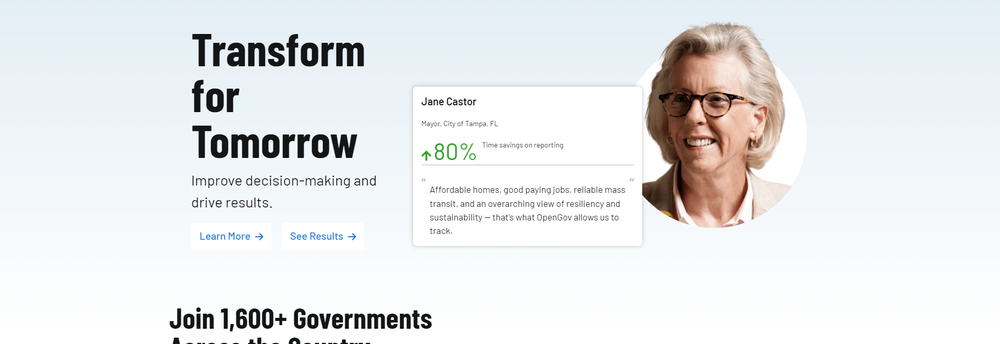 OpenGov Cloud cover