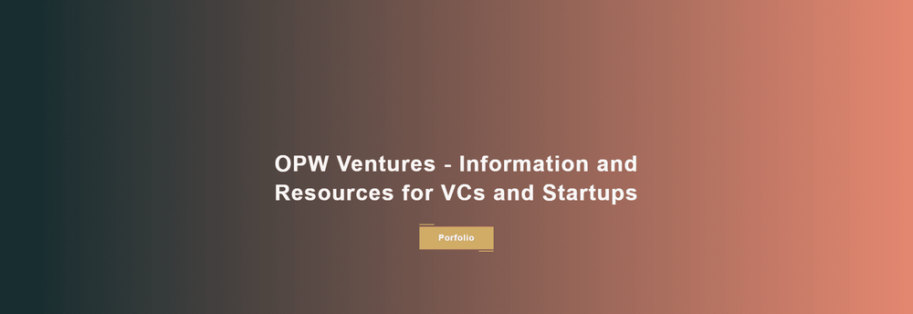 OPW Ventures cover