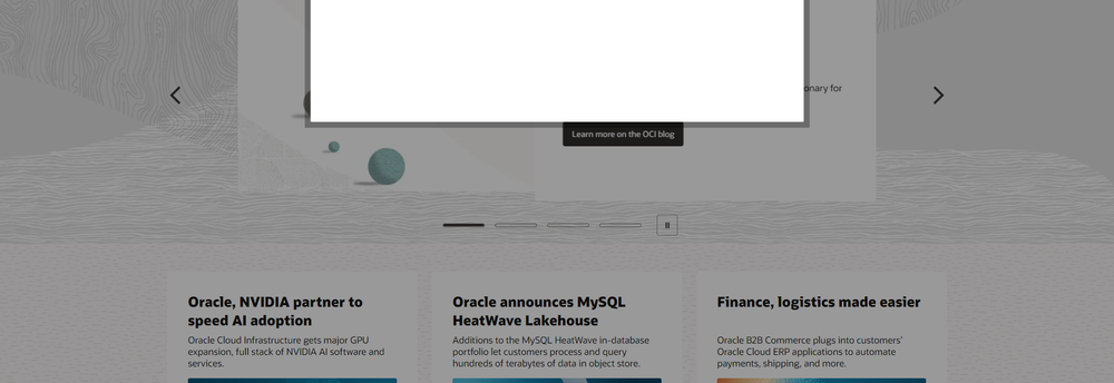 Oracle Analytics Cloud cover
