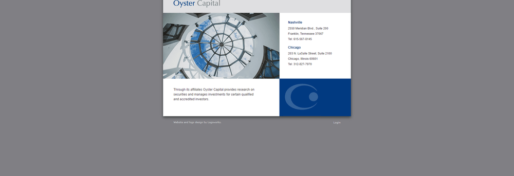 Oyster Capital cover