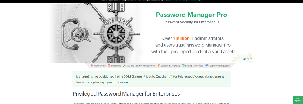 Password Manager Pro cover