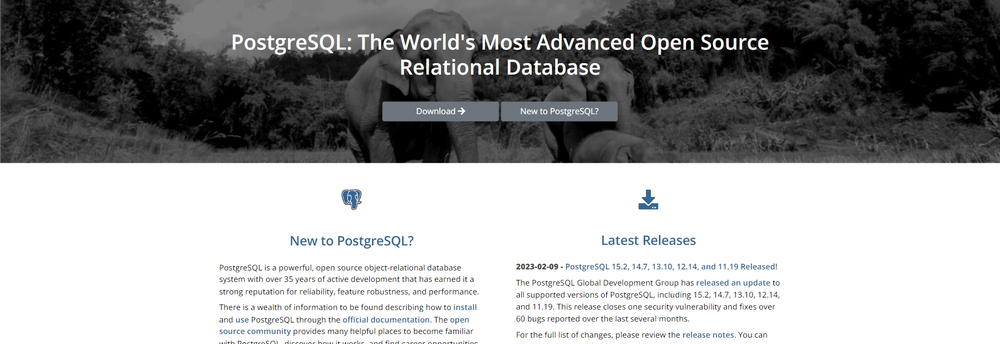 PostgreSQL cover