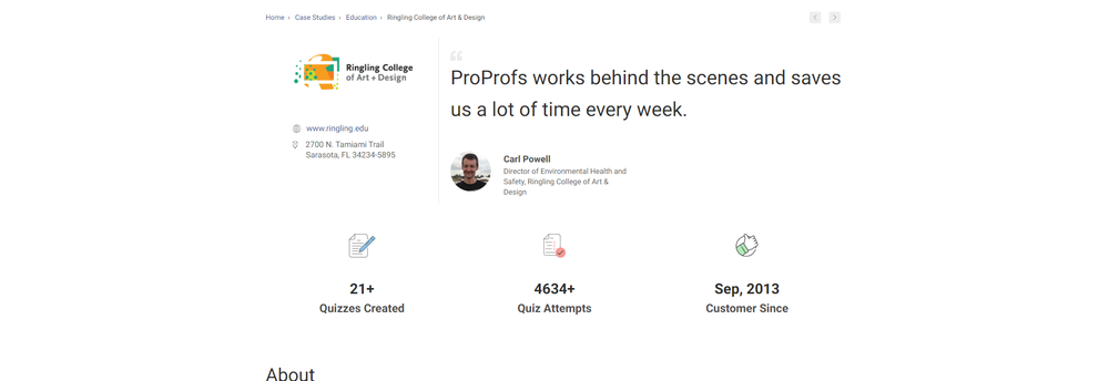 ProProfs Quiz Maker cover