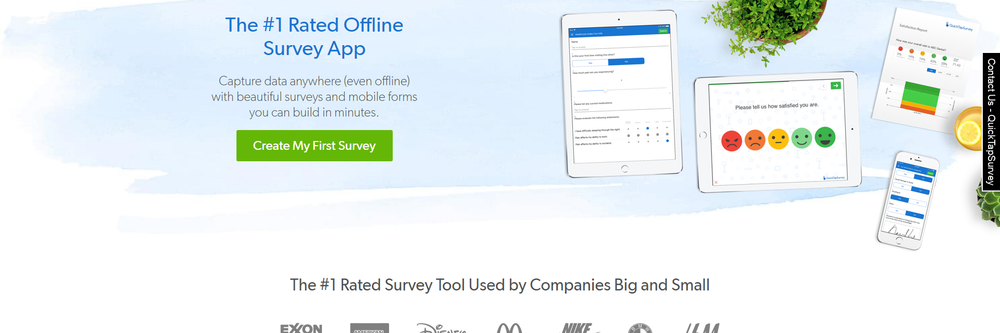 QuickTapSurvey - Offline Survey App cover