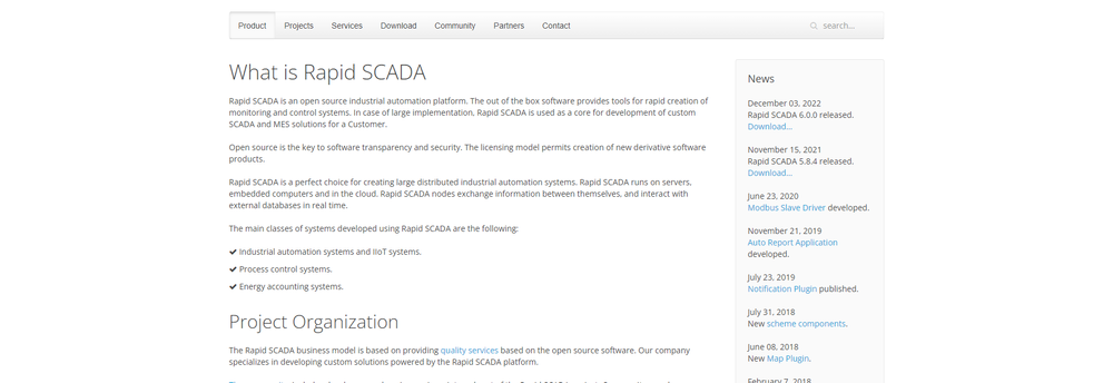 Rapid SCADA cover