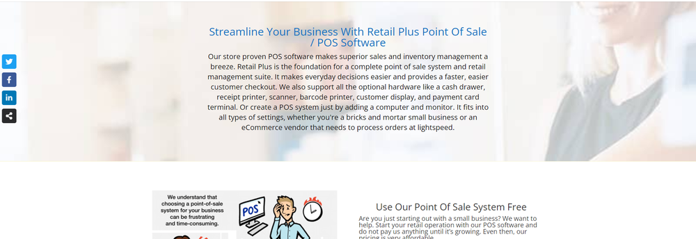 Retail Plus Point Of Sale cover