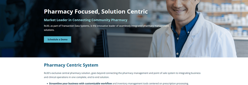Rx30 Pharmacy System cover