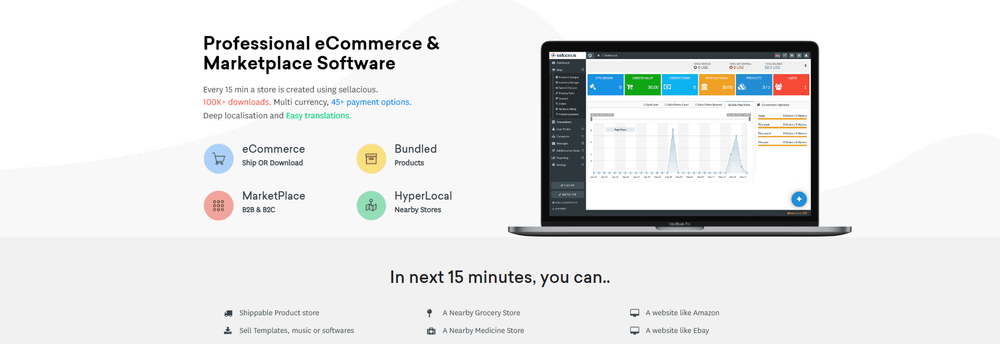 Sellacious eCommerce Software cover