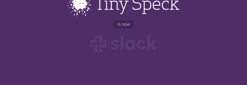 Tiny Speck cover