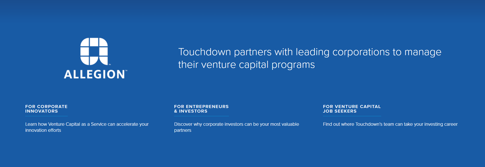 Touchdown Ventures cover