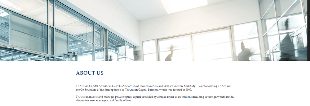 TriArtisan Capital Advisors cover