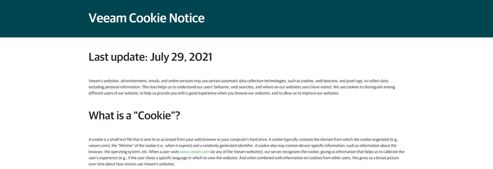 Veeam Backup & Replication cover