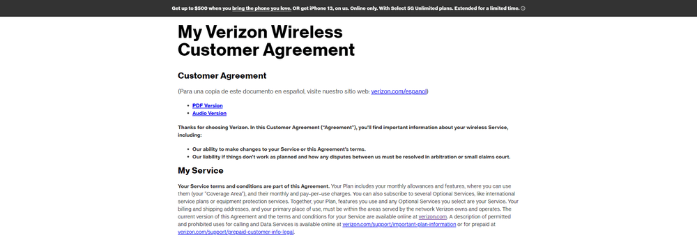 Verizon Communications cover