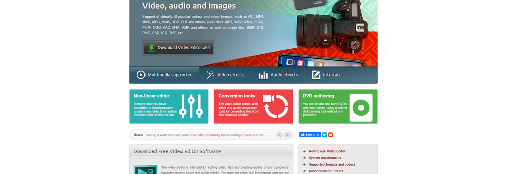 VSDC Video Editor cover