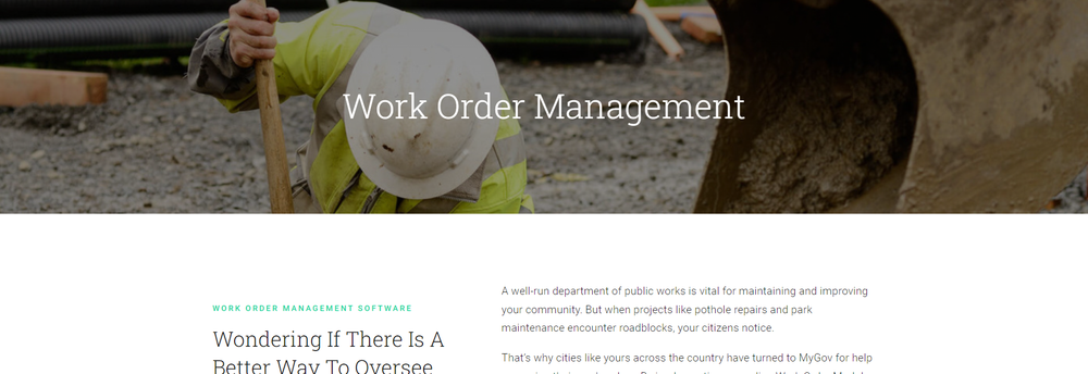 Work Orders cover