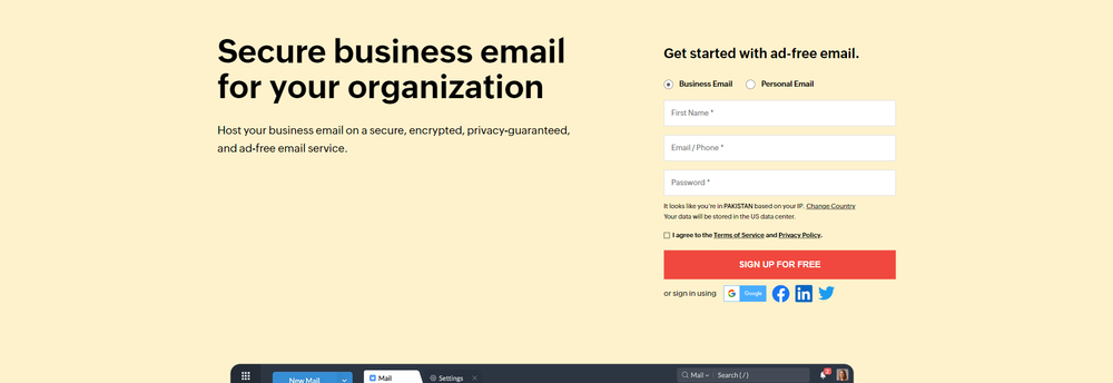 Zoho Mail cover
