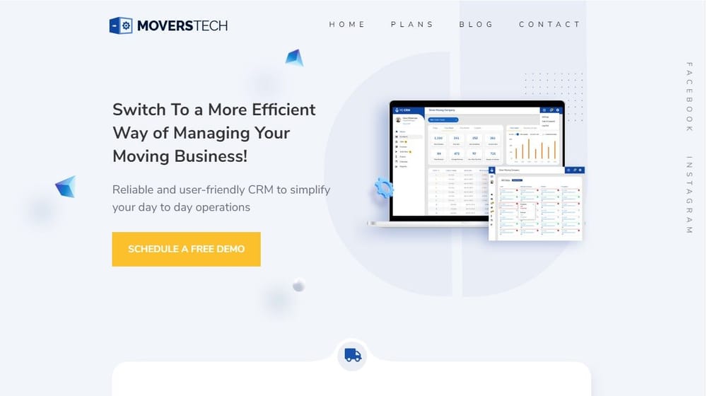 MoversTech CRM cover