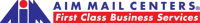 AIM Mail Center logo