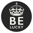 BE LUCKY logo