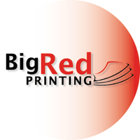 Big Red Printing logo