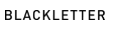 Black Letter logo