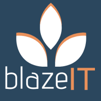 Blaze IT logo