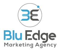 Blu Edge marketing agency logo