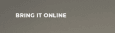 BRING IT ONLINE logo